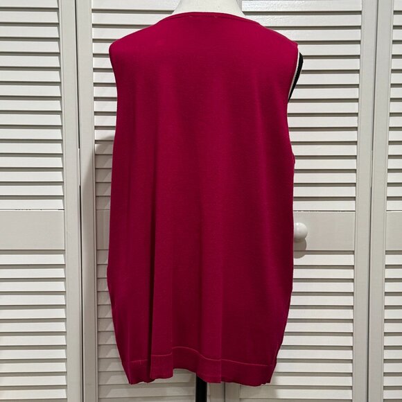 Chico’s Sleeveless V-Neck Knit Cami, Size 3 (XL) - Picture 4 of 8